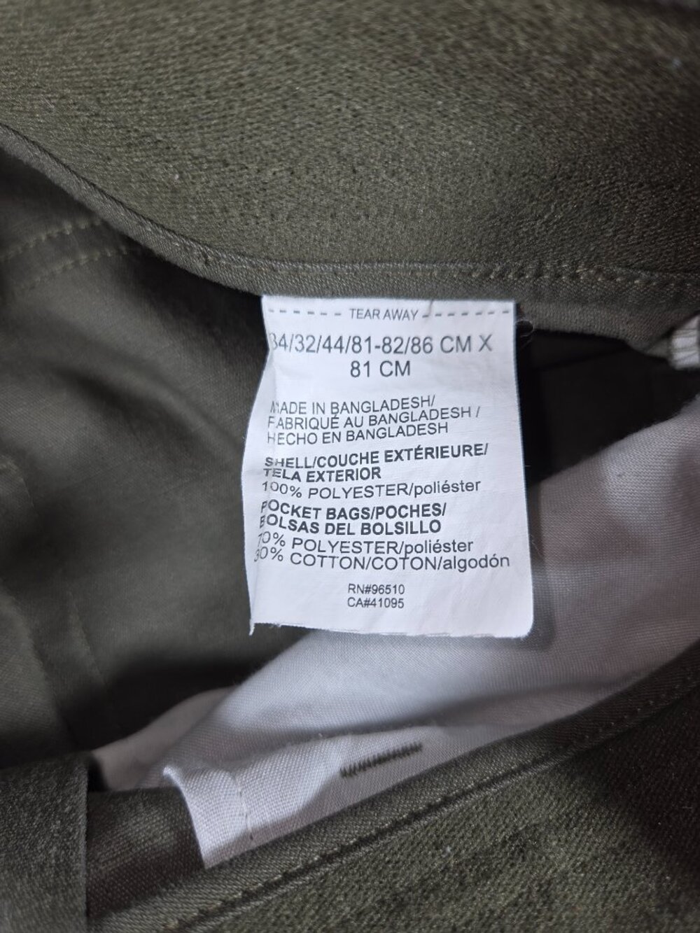 Under Armour UA Enduro Tactical Pants 34x32 Od Green Ripstop 1316928 - Picture 9 of 16